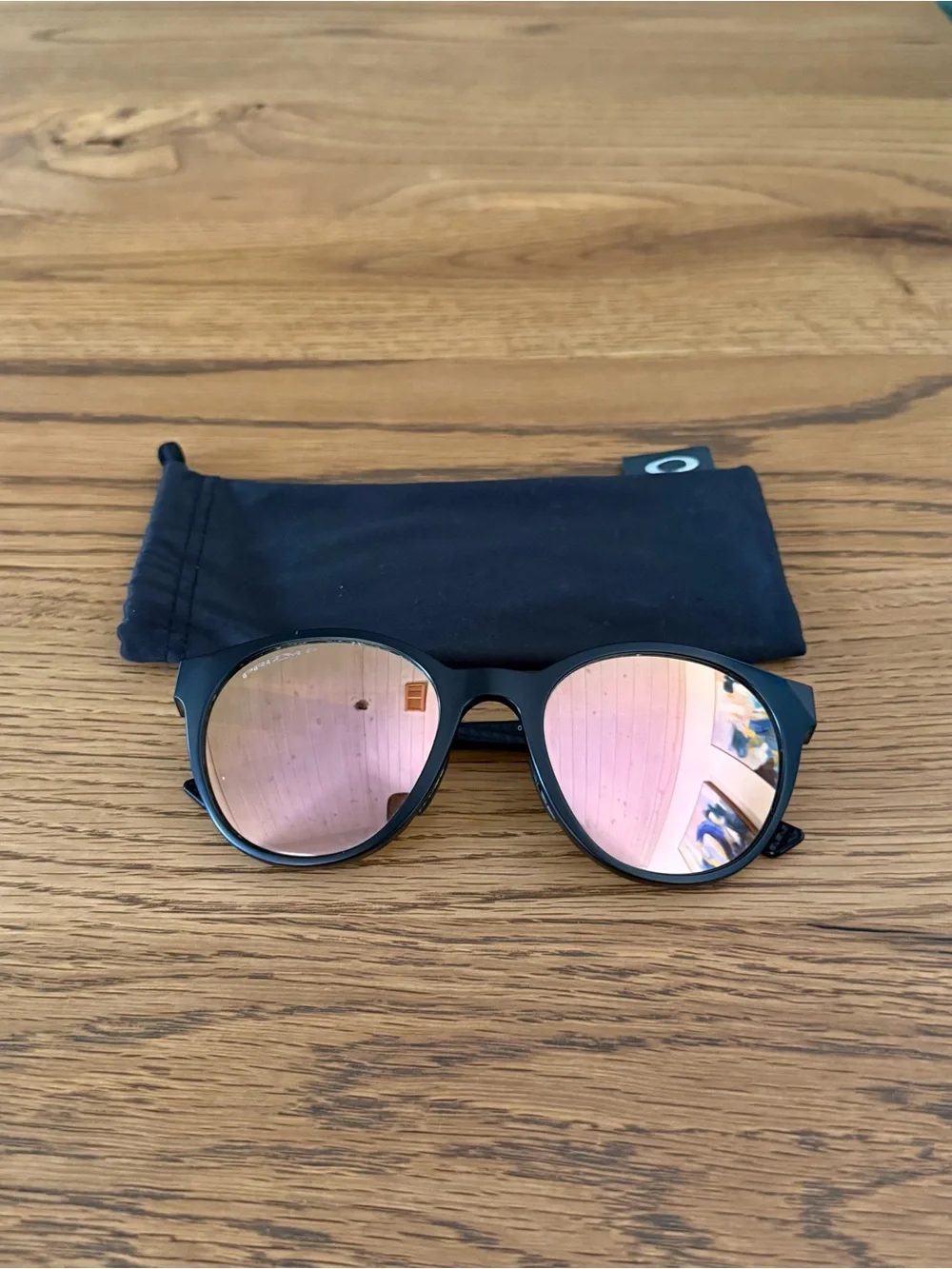 Oakley Men’s Spindrift: Black Frame with Prizm Rose Gold Lenses